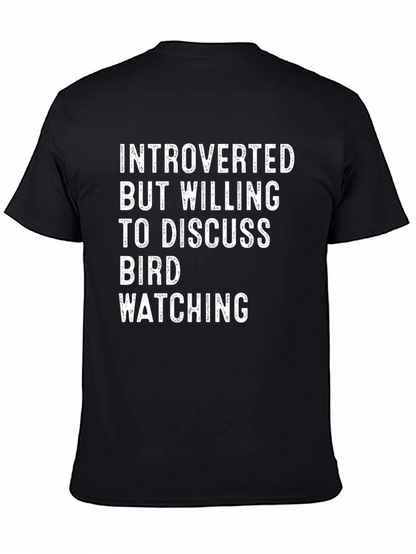Introverted Bird Watching T-Shirt