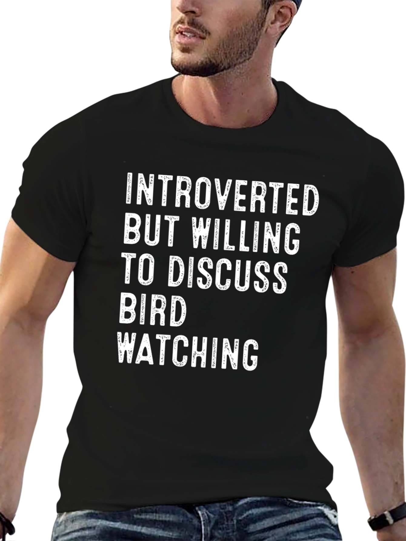 Introverted Bird Watching T-Shirt
