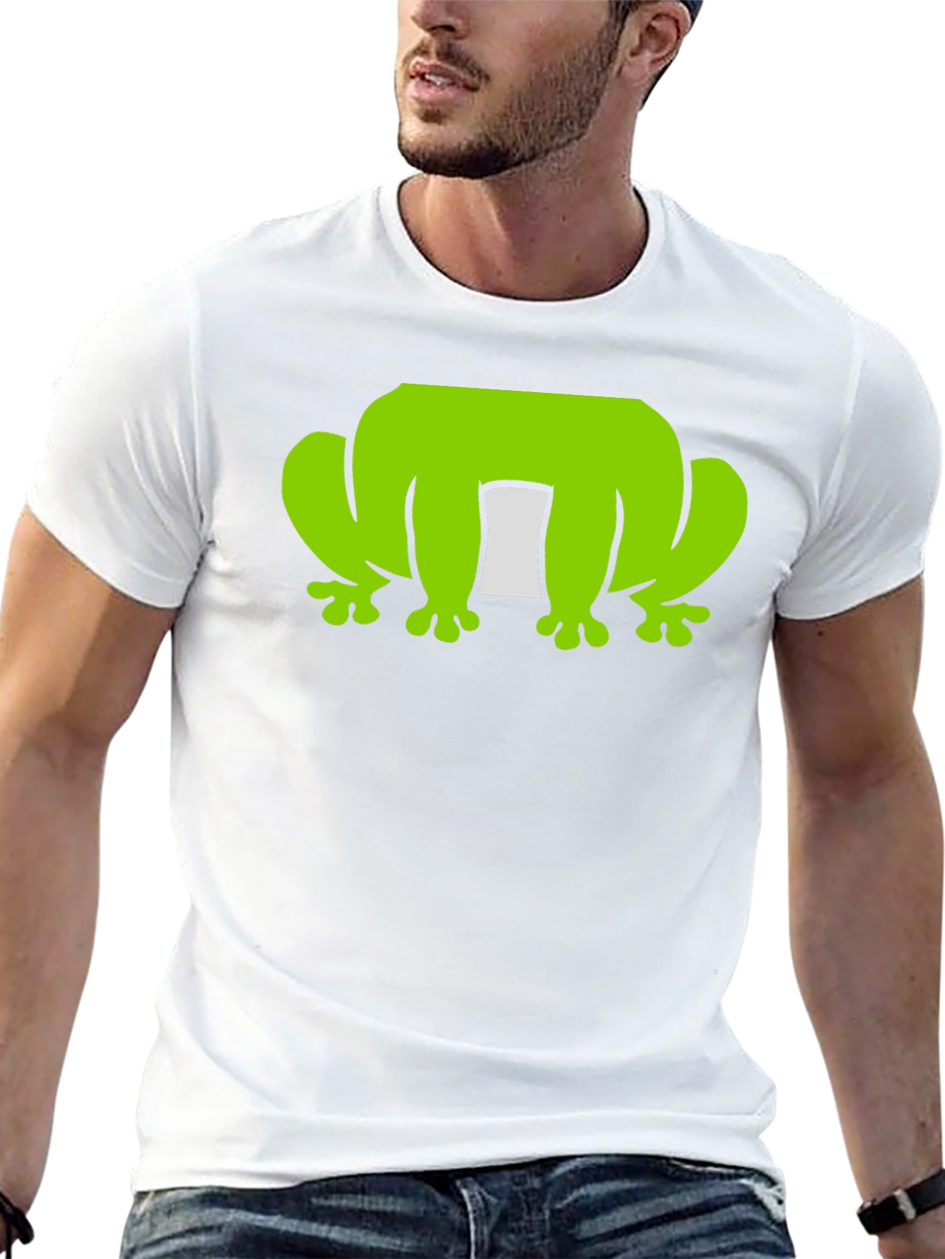 Frog Butt Tee - Funny Graphic T-Shirt