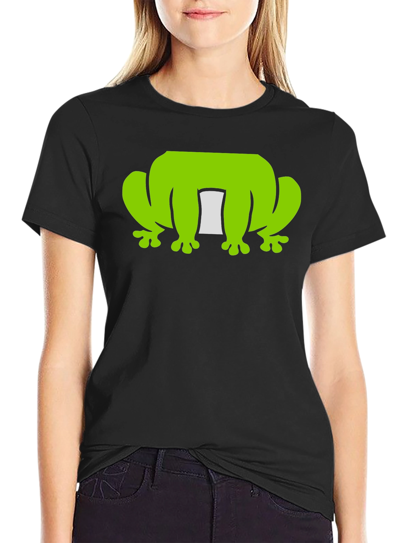 Frog Butt Tee - Funny Graphic T-Shirt