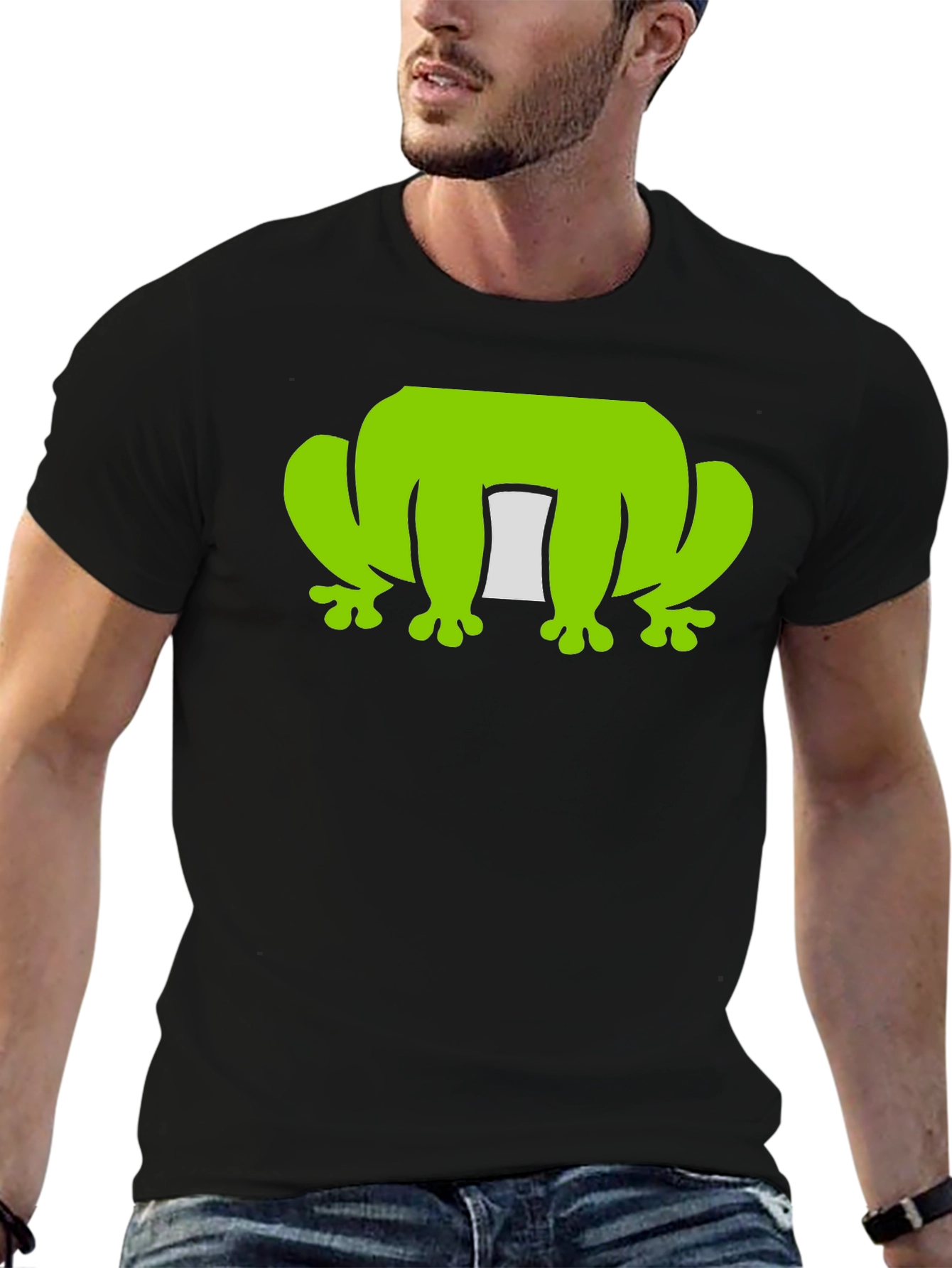Frog Butt Tee - Funny Graphic T-Shirt