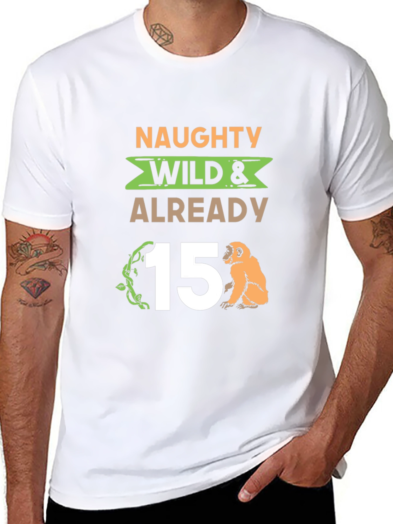Naughty Wild & Already 15 T-Shirt