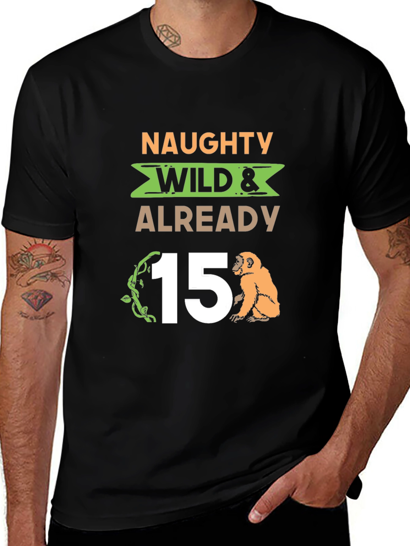 Naughty Wild & Already 15 T-Shirt