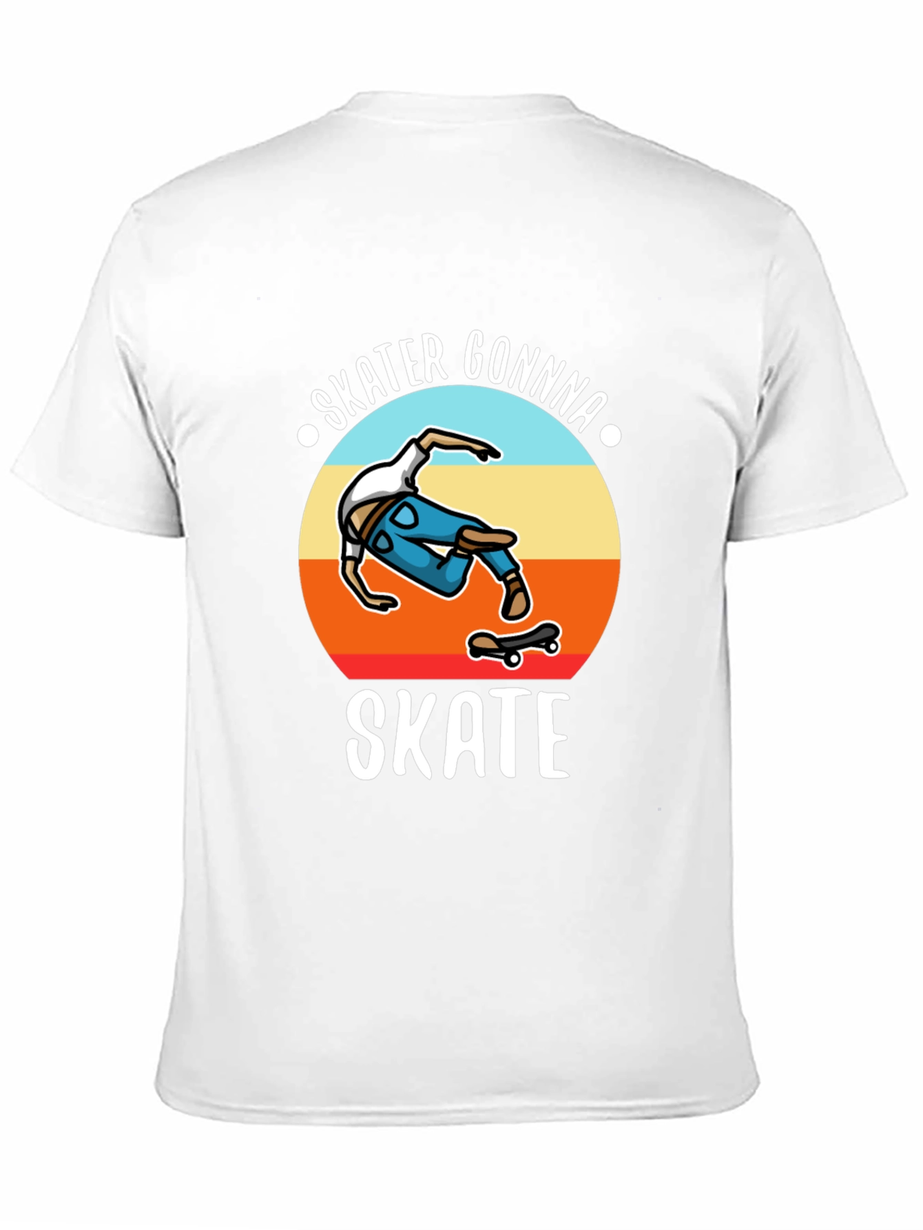 Skater Gonna Skate Graphic T-Shirt Black