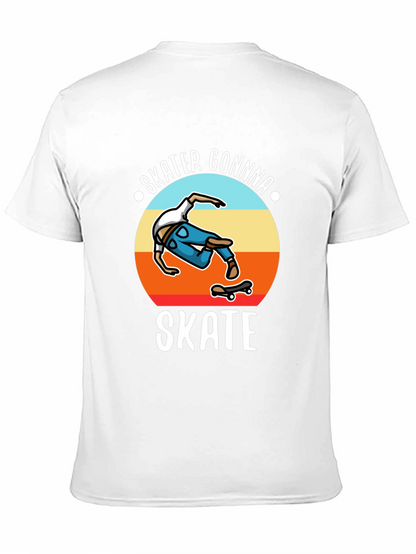 Skater Gonna Skate Graphic T-Shirt Black