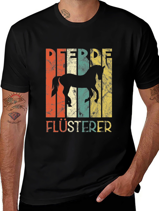 Horse Whisperer T-Shirt - Retro German Design