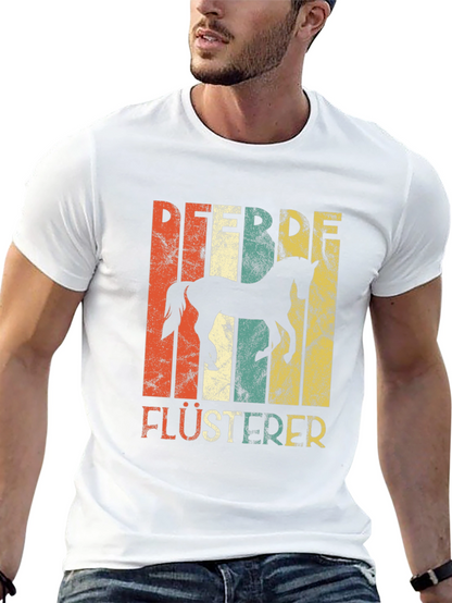 Horse Whisperer T-Shirt - Retro German Design
