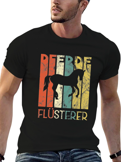 Horse Whisperer T-Shirt - Retro German Design