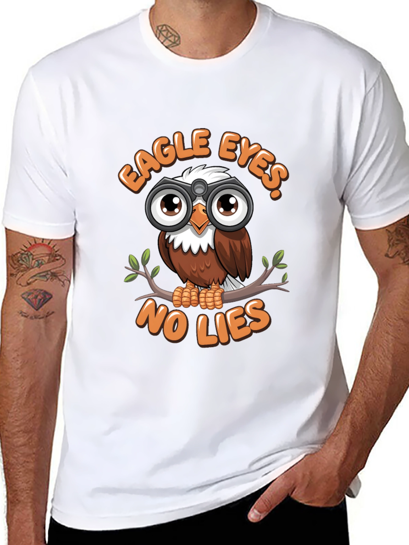 Eagle Eyes No Lies Graphic T-Shirt
