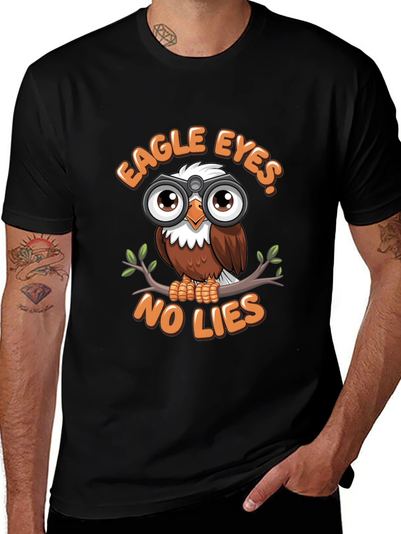 Eagle Eyes No Lies Graphic T-Shirt