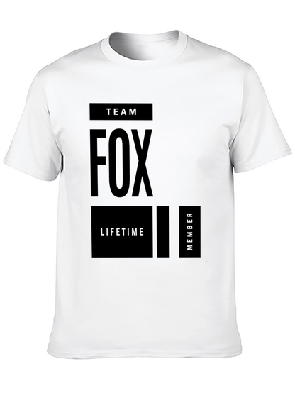 Team Fox Lifetime Member Graphic Tee - Black