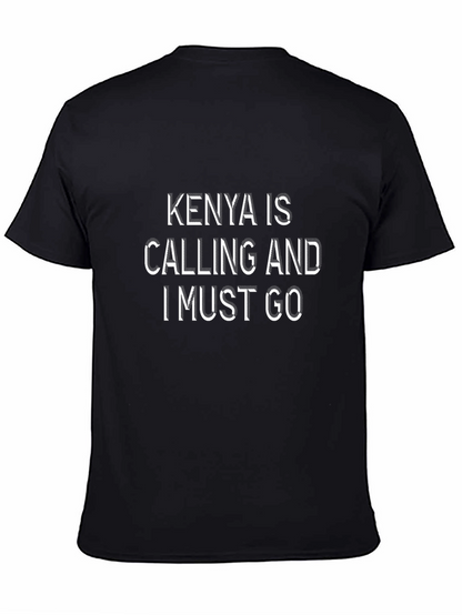 Kenya Is Calling Black T-Shirt