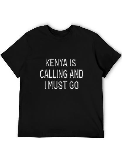 Kenya Is Calling Black T-Shirt