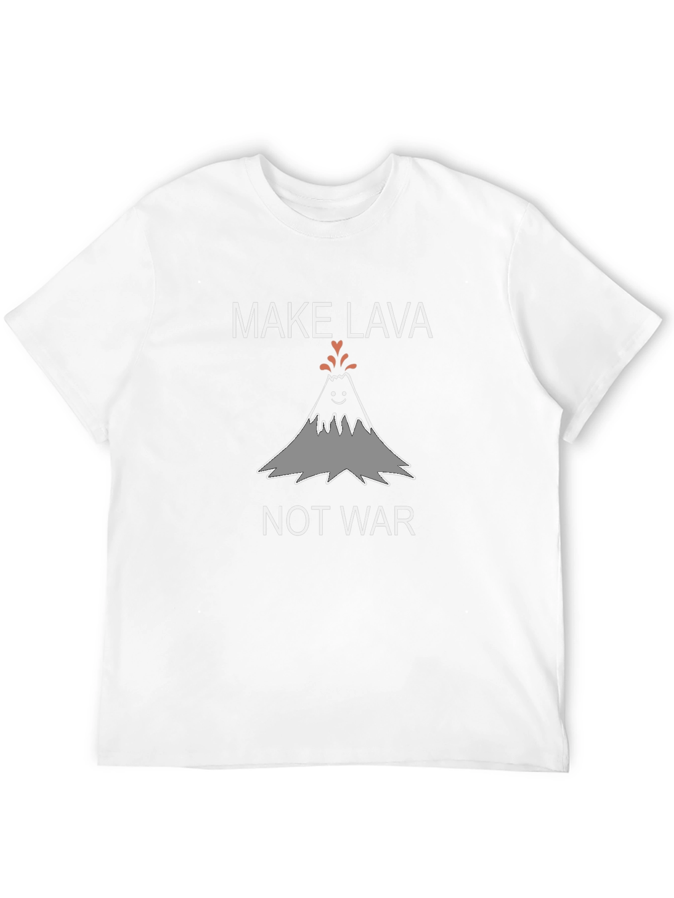 Make Lava Not War Graphic T-Shirt
