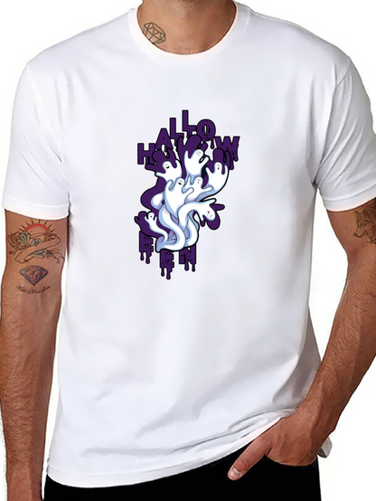 Halloween Ghost T-Shirt - Spooky Season Tee