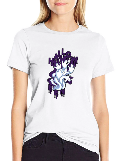 Halloween Ghost T-Shirt - Spooky Season Tee