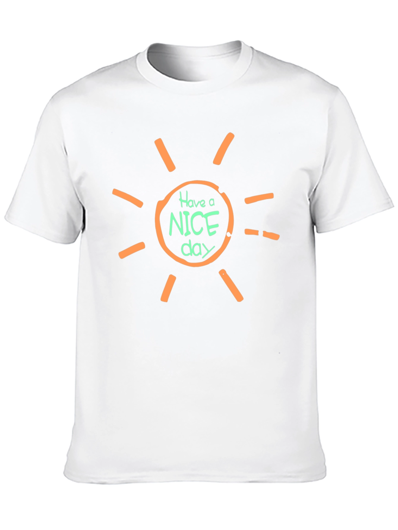 Have A Nice Day Graphic Tee - Black T-Shirt