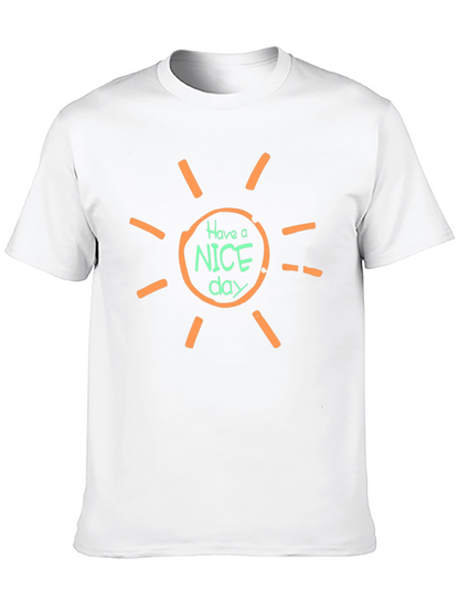 Have A Nice Day Graphic Tee - Black T-Shirt