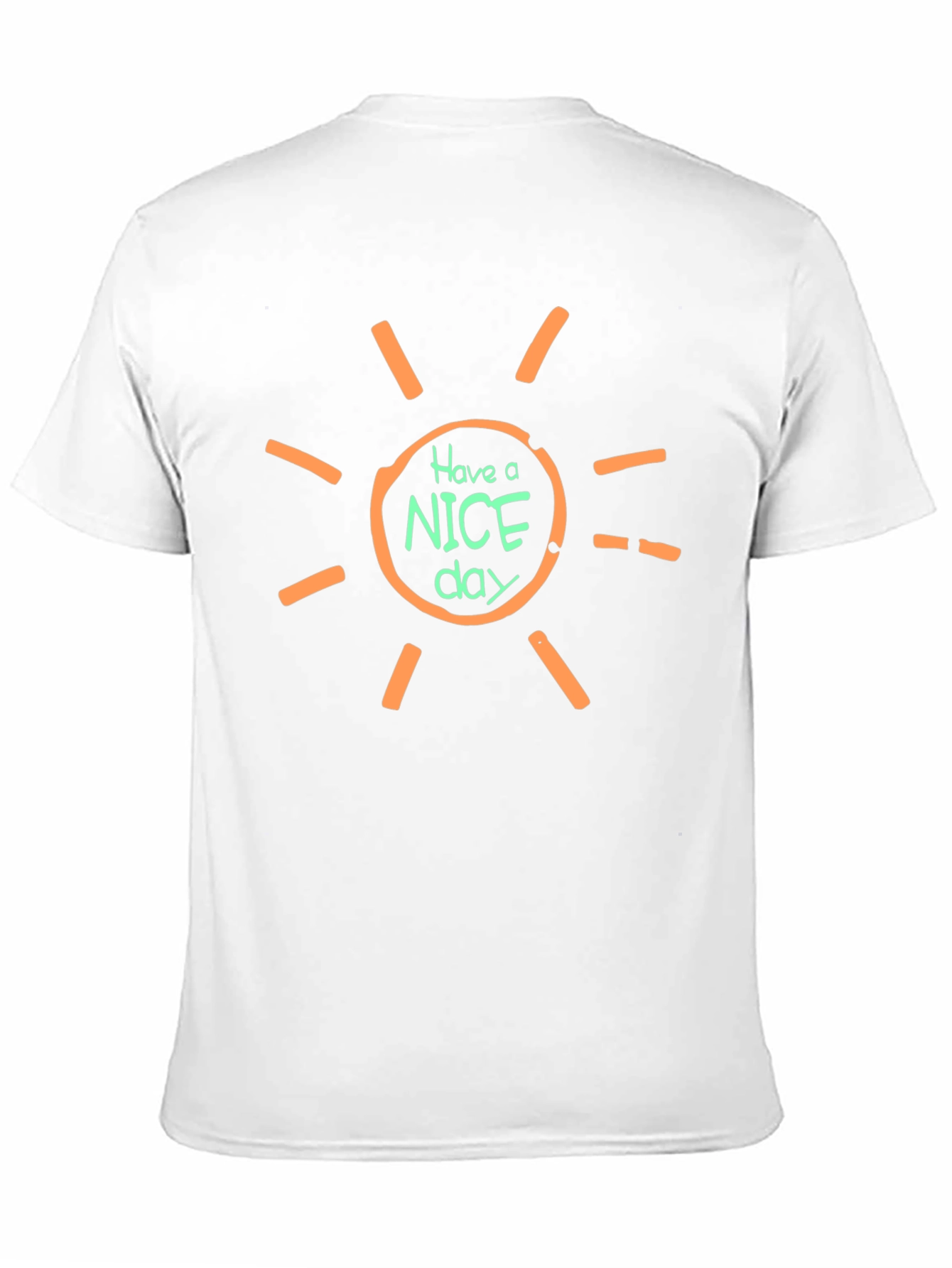 Have A Nice Day Graphic Tee - Black T-Shirt