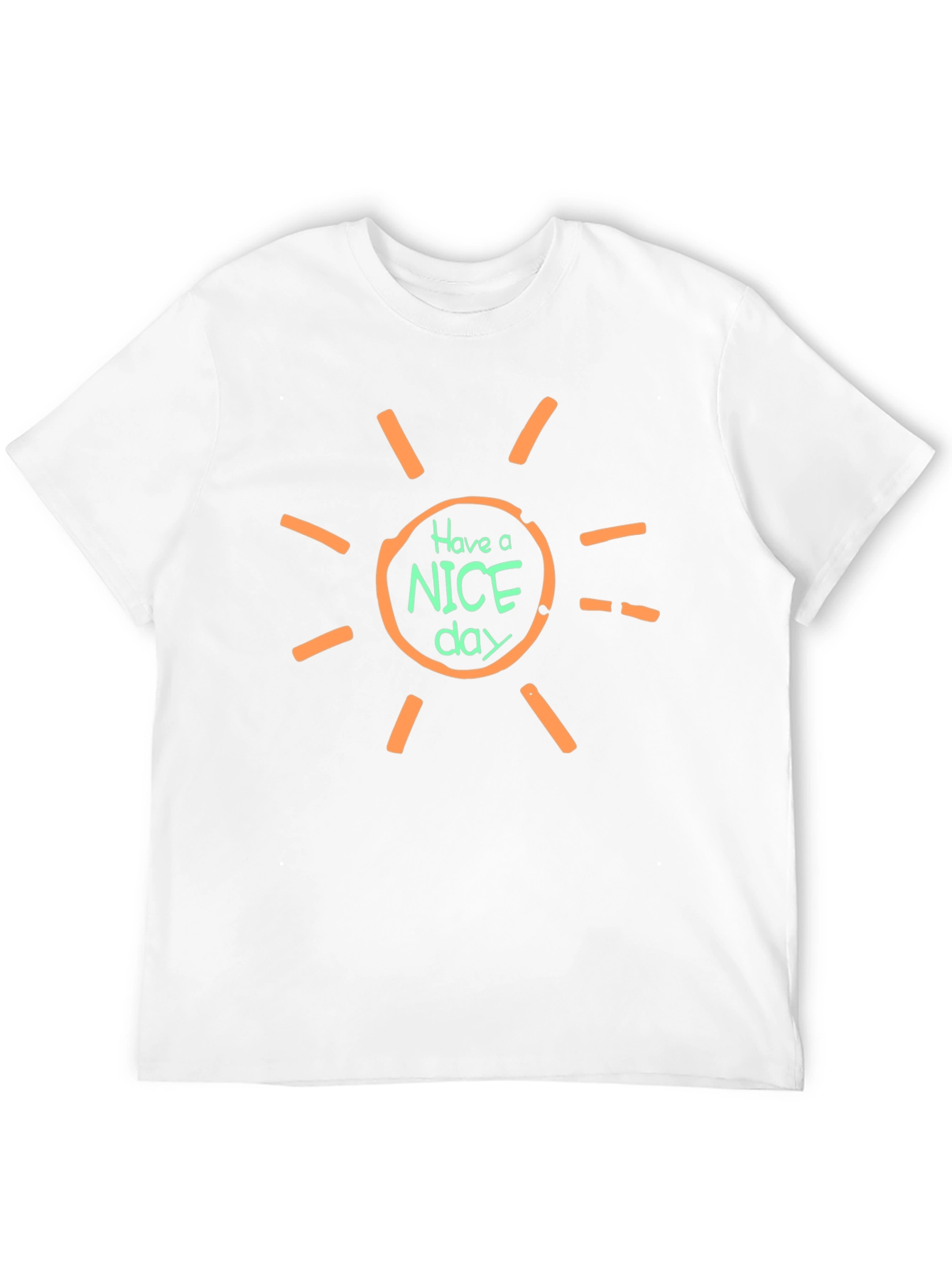 Have A Nice Day Graphic Tee - Black T-Shirt