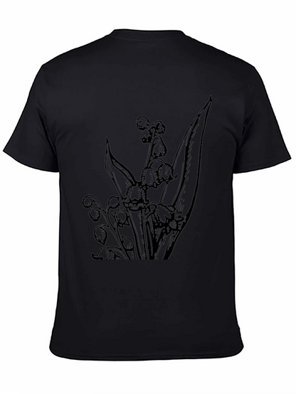 Black Lily of the Valley Graphic Tee