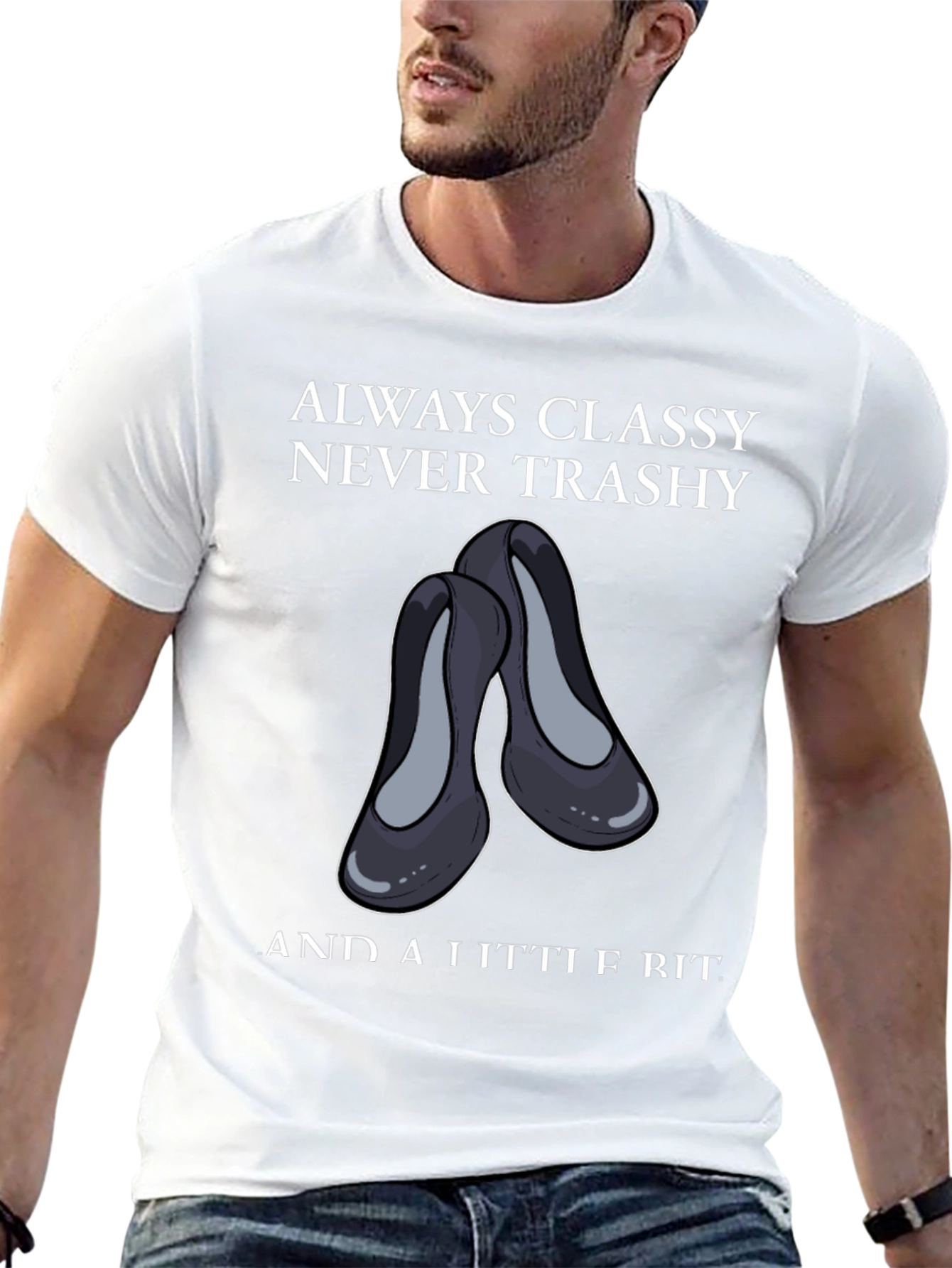Classy & A Little Bit Tee