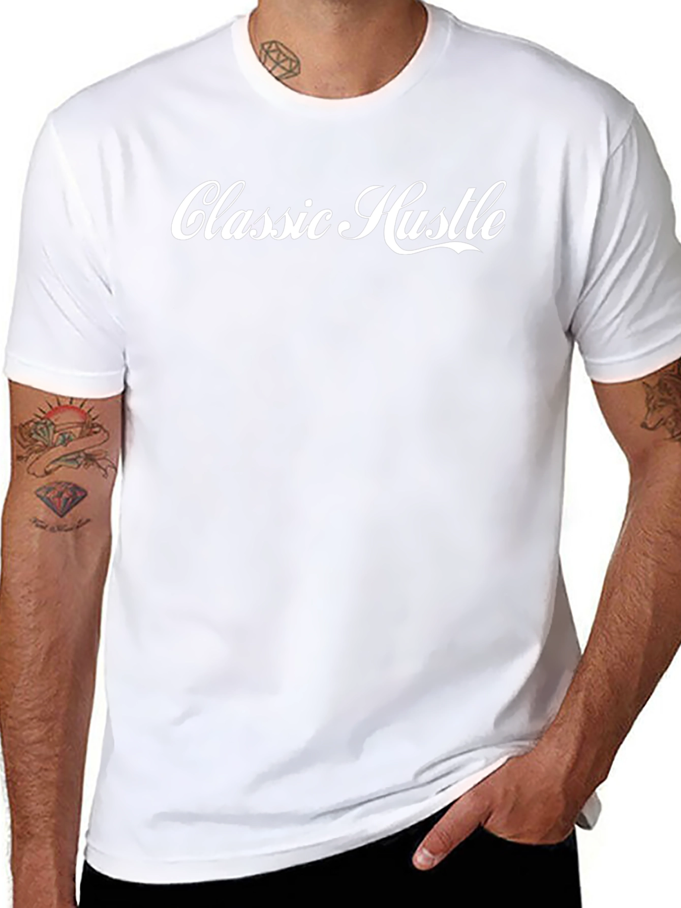 Classic Hustle Black T-Shirt