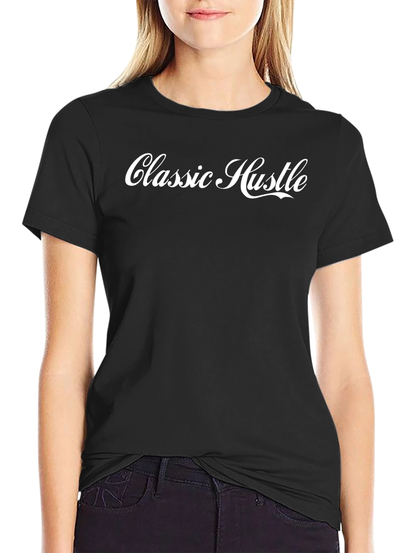 Classic Hustle Black T-Shirt