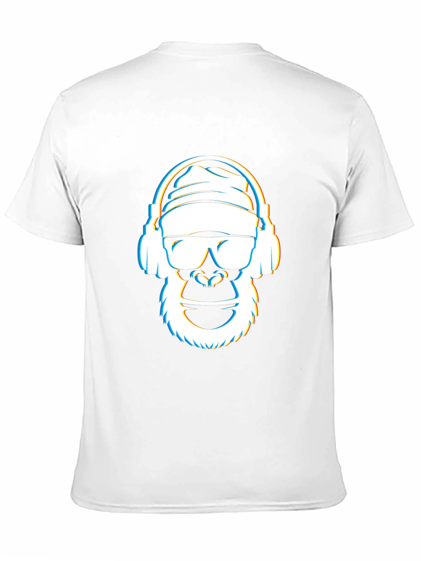 Cool Gorilla Graphic Tee - Black Crew Neck