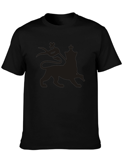 Black Lion T-Shirt - Reggae Inspired Style
