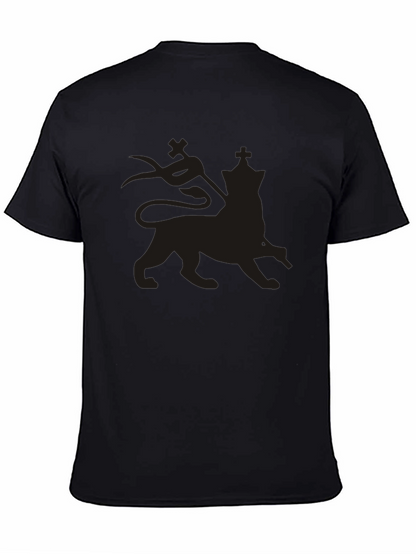 Black Lion T-Shirt - Reggae Inspired Style