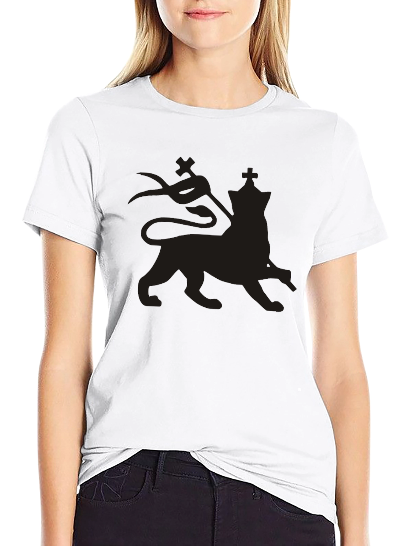 Black Lion T-Shirt - Reggae Inspired Style