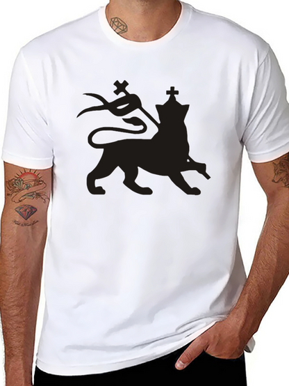 Black Lion T-Shirt - Reggae Inspired Style