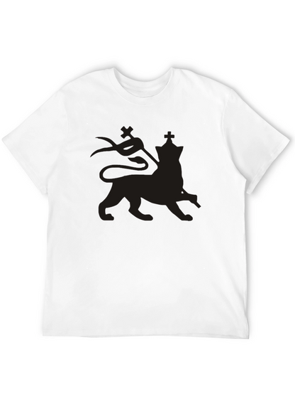 Black Lion T-Shirt - Reggae Inspired Style