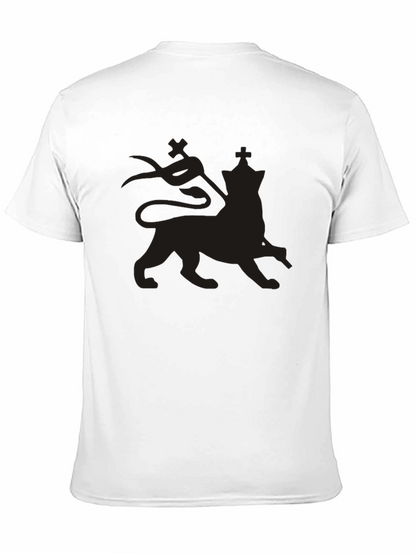 Black Lion T-Shirt - Reggae Inspired Style