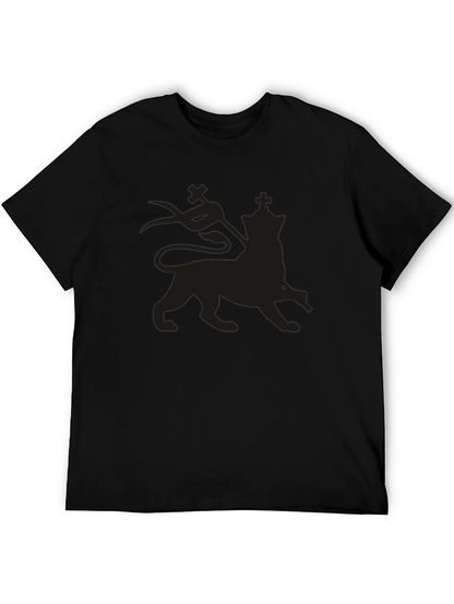 Black Lion T-Shirt - Reggae Inspired Style