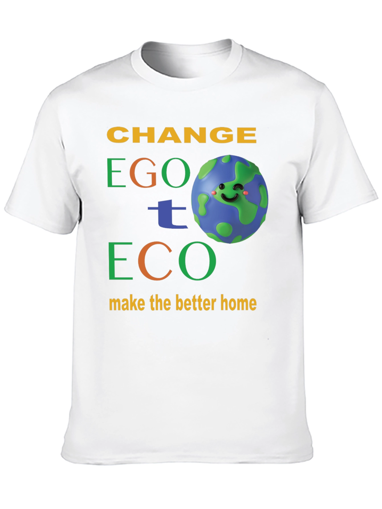 Change Ego to Eco Graphic T-Shirt