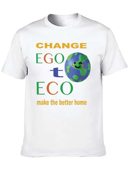 Change Ego to Eco Graphic T-Shirt