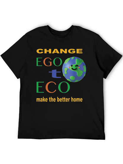Change Ego to Eco Graphic T-Shirt