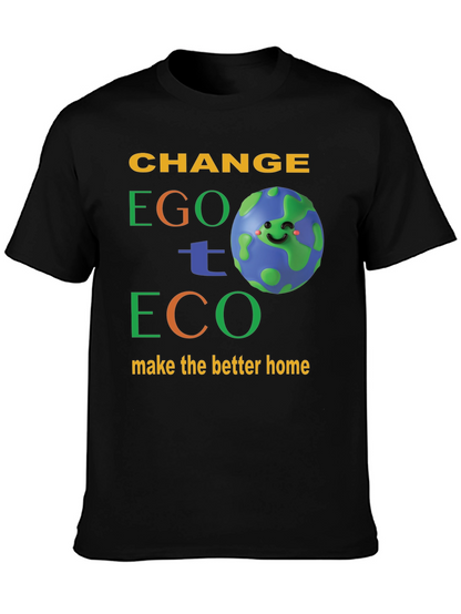 Change Ego to Eco Graphic T-Shirt