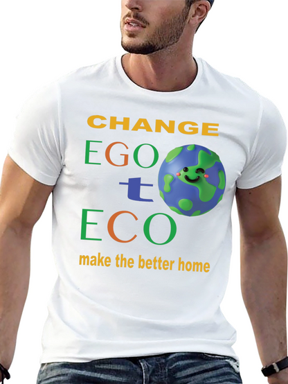 Change Ego to Eco Graphic T-Shirt