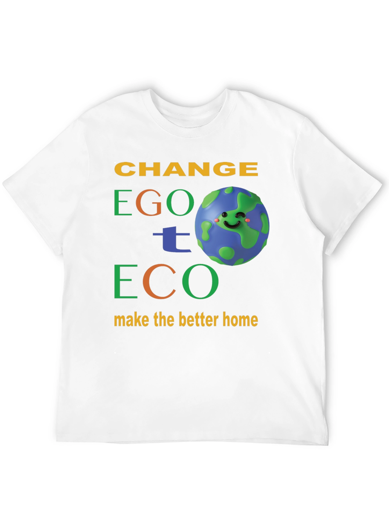 Change Ego to Eco Graphic T-Shirt