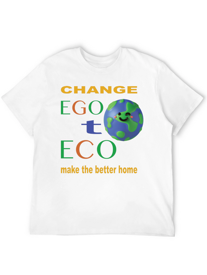 Change Ego to Eco Graphic T-Shirt