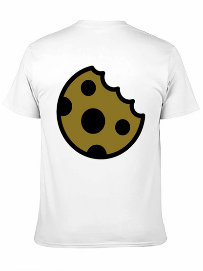 Cookie Bite T-Shirt - Funny Cartoon Graphic Tee