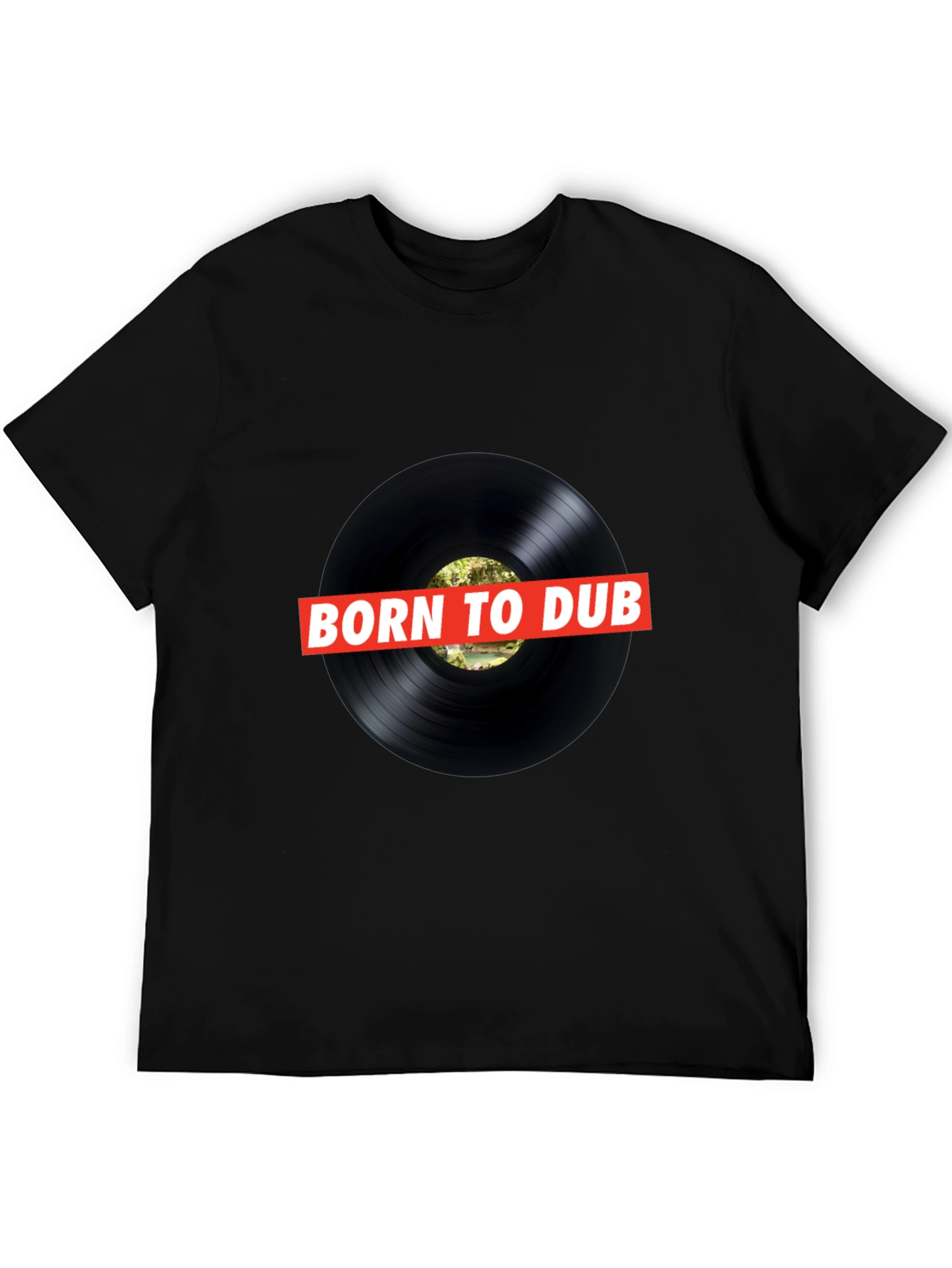 Born To Dub Black T-Shirt