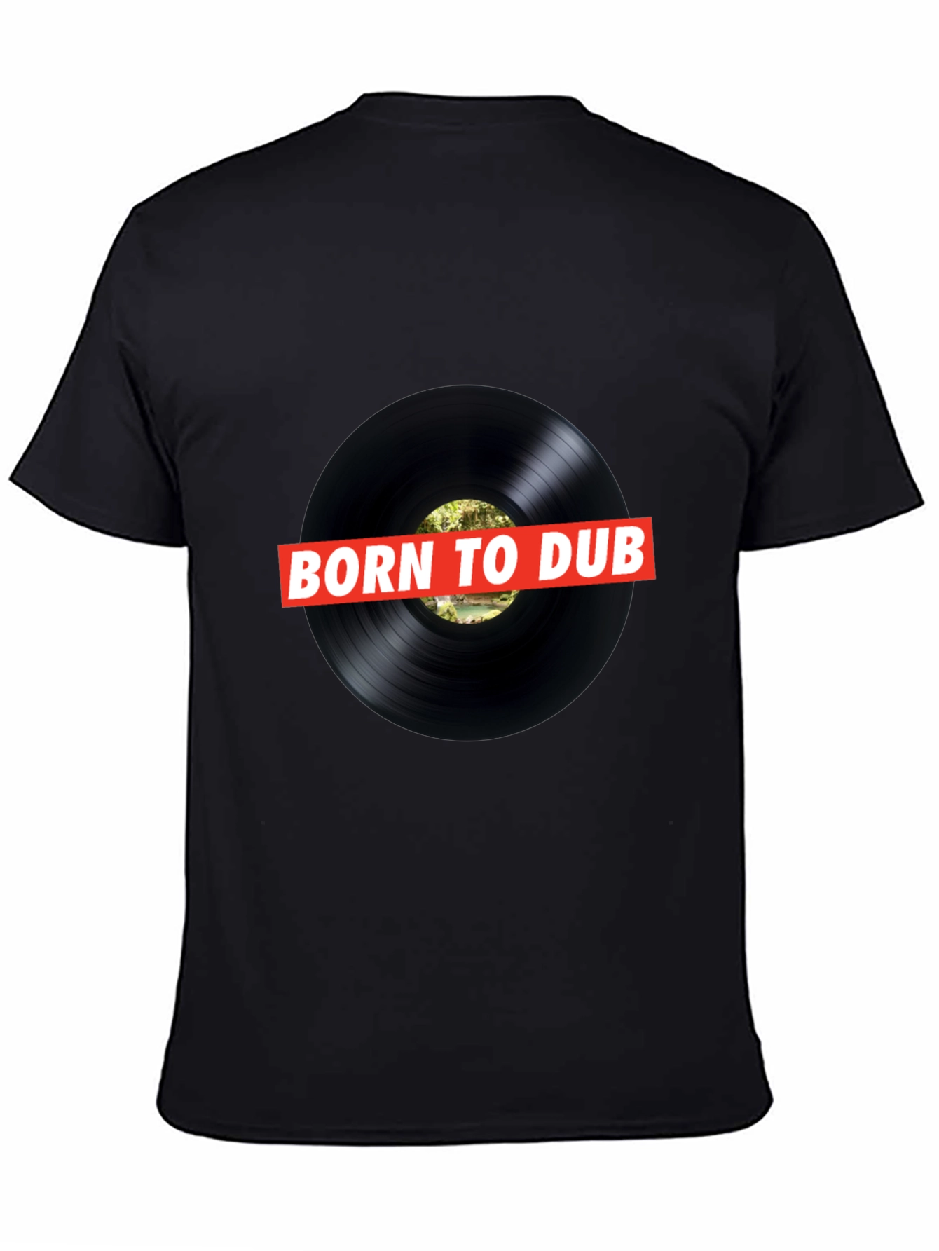 Born To Dub Black T-Shirt