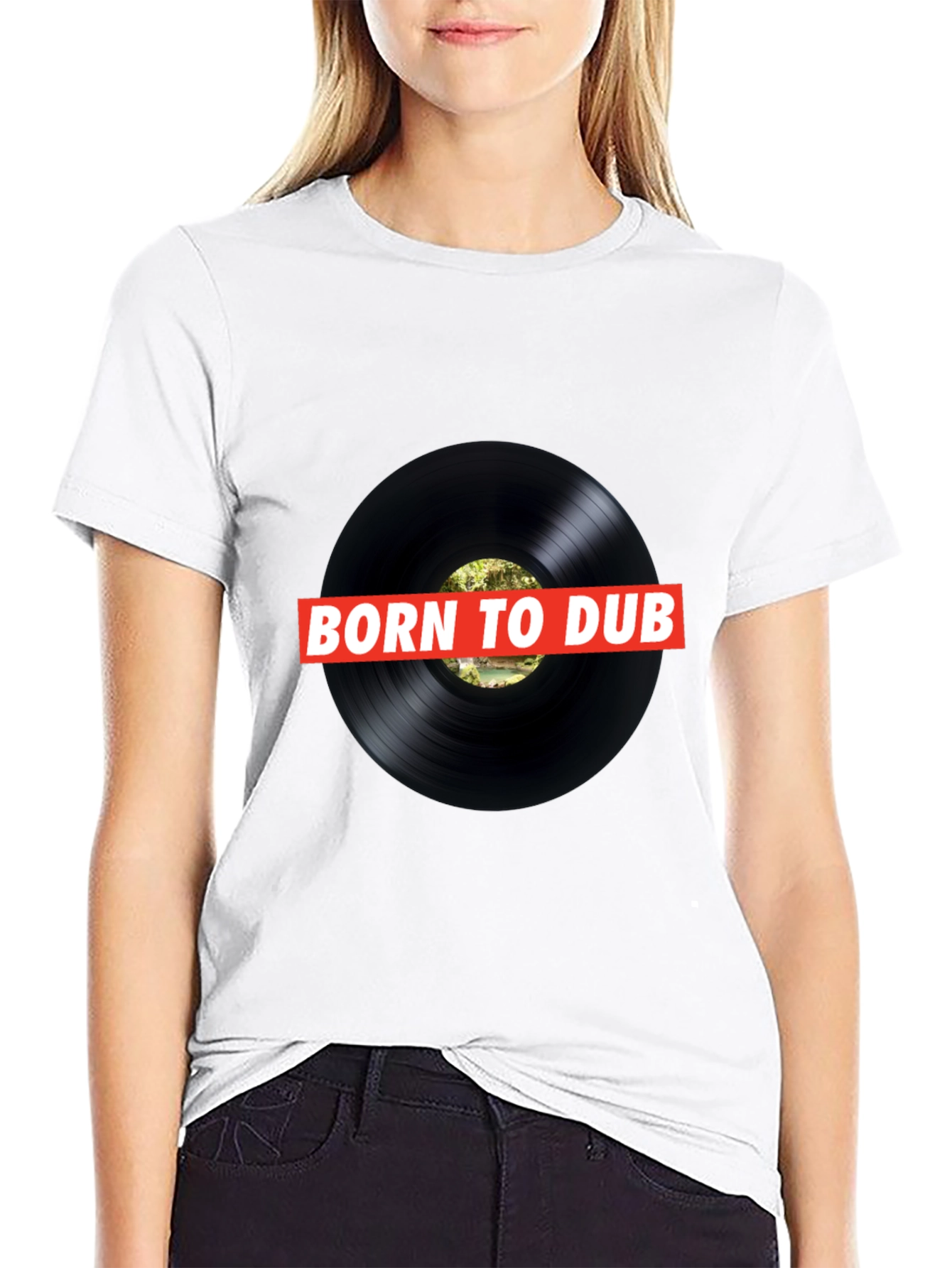 Born To Dub Black T-Shirt
