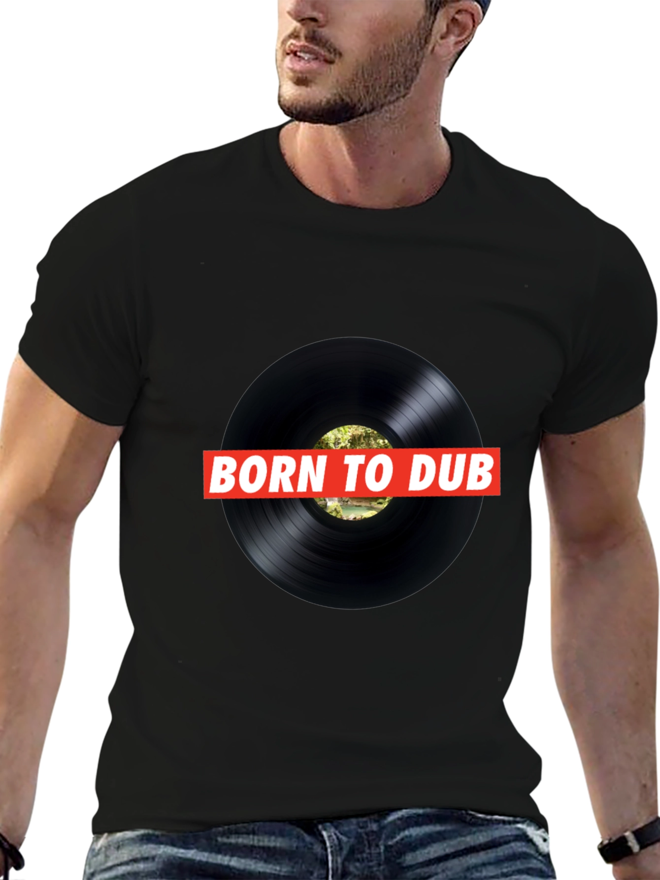 Born To Dub Black T-Shirt