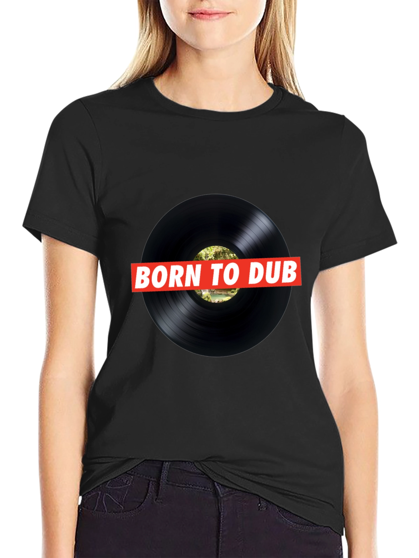 Born To Dub Black T-Shirt