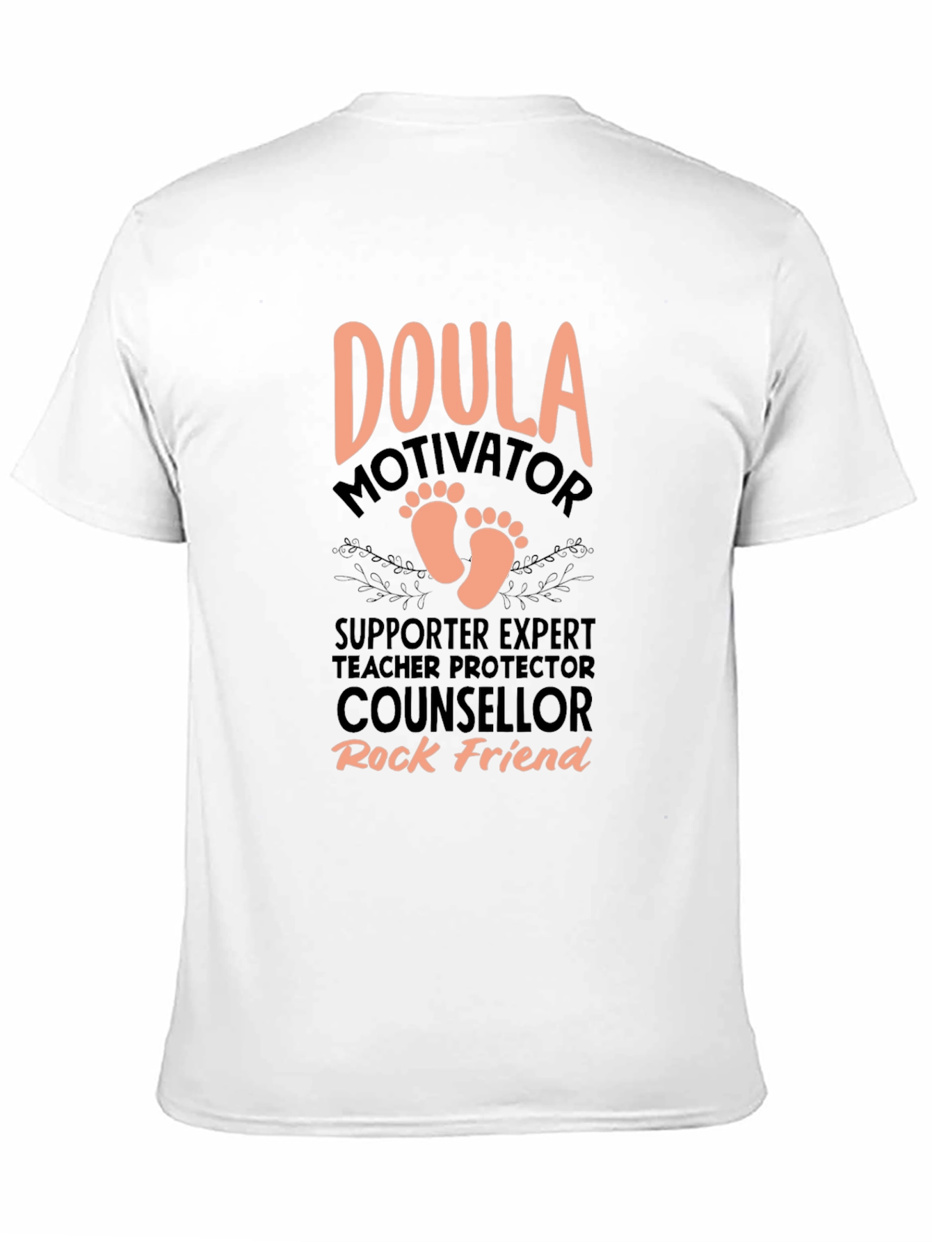 Doula Motivator Black T-Shirt